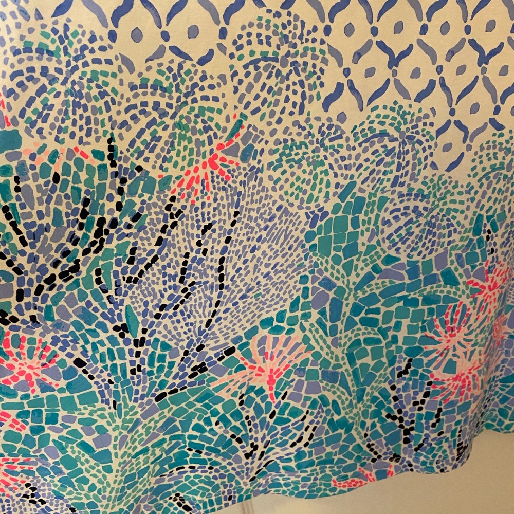 Lilly Pulitzer EUC A-Line Engineered Dress S 💙 - Picture 3 of 10